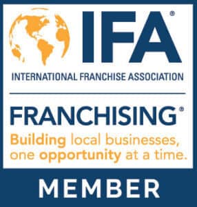 Own a woofies's international franchise association member logo